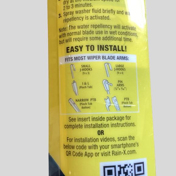 Rain-X 5079283-2 Latitude 2-In-1 Water Repellent Wiper Blade - Picture 4 of 5